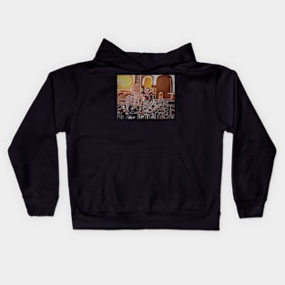 Abstract Autumn Landscape by Colin Fifield Kids Hoodie